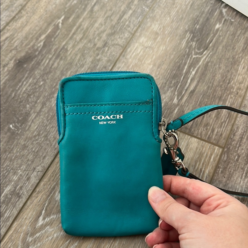 Coach Teal Crossbody Bag